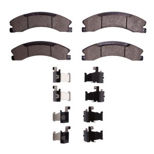 Nissan NV2500 Brake Pads - Rear - R1 Concepts - Semi Met - `12-`24